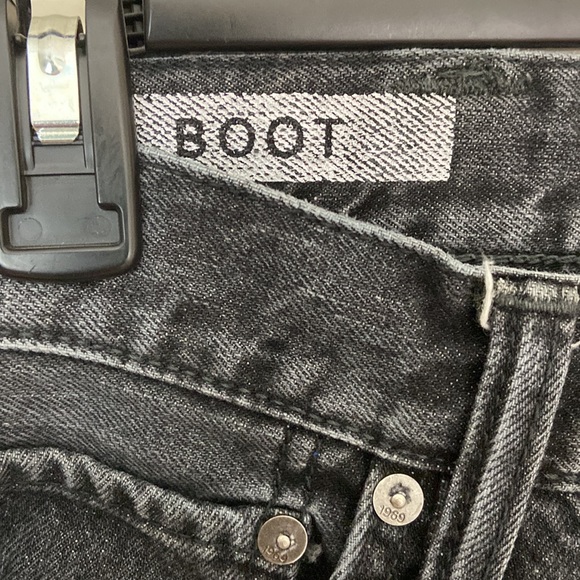 GAP 1969 Gray/Black Bootcut Jeans Denim - Picture 4 of 8